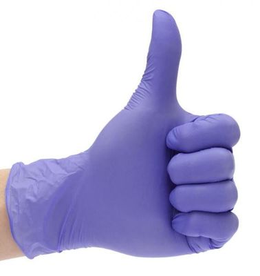 High Quality Wholesale Hand Care Healthy Nitrile Gloves Medical-Grade Powder Free Non Sterile Flexibility